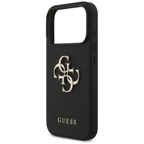 Etui Guess Grained Big 4G & Classic Logodo iPhone 17 Pro czarny
