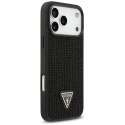 Etui Guess Rhinestone Triangle Logo do iPhone 17 Pro Max czarny