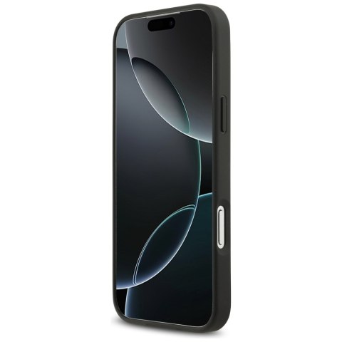 Etui Guess Rhinestone Triangle Logo do iPhone 17 Pro Max czarny