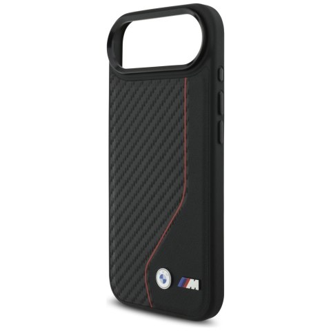 Etui BMW M Carbon Line & Logo MagSafe do iPhone Air czerwony