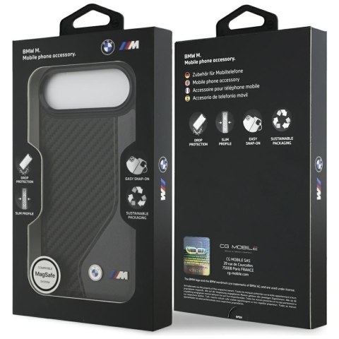 Etui BMW M Carbon Logo MagSafe do iPhone Air antracyt