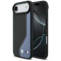 Etui BMW M Carbon Logo MagSafe do iPhone Air niebieski