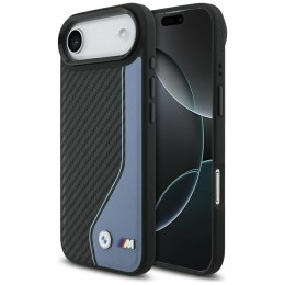Etui BMW M Carbon Logo MagSafe do iPhone Air niebieski