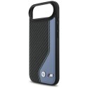Etui BMW M Carbon Logo MagSafe do iPhone Air niebieski