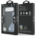 Etui BMW M Carbon Logo MagSafe do iPhone Air niebieski