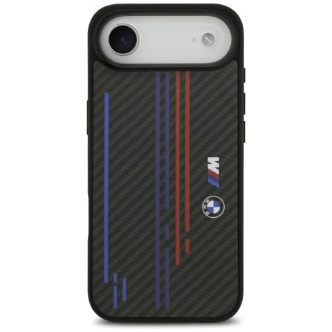 Etui BMW M Kevlar Lines & Logo MagSafe do iPhone Air czarny