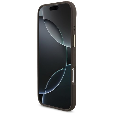 Etui Guess 4G Big 4G Classic Logo do iPhone Air brązowy złoty