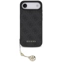 Etui Guess 4G Charms Collection MagSafe do iPhone Air czarny