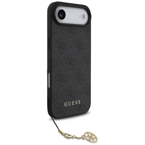 Etui Guess 4G Charms Collection MagSafe do iPhone Air czarny