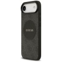 Etui Guess 4G Circle Classic Logo MagSafe do iPhone Air czarny