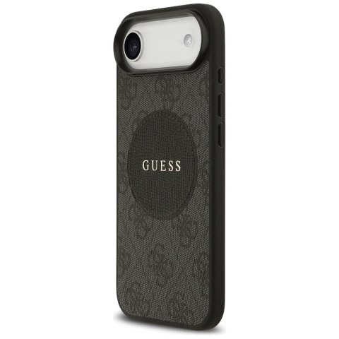 Etui Guess 4G Circle Classic Logo MagSafe do iPhone Air czarny