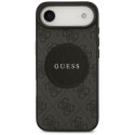 Etui Guess 4G Circle Classic Logo MagSafe do iPhone Air czarny
