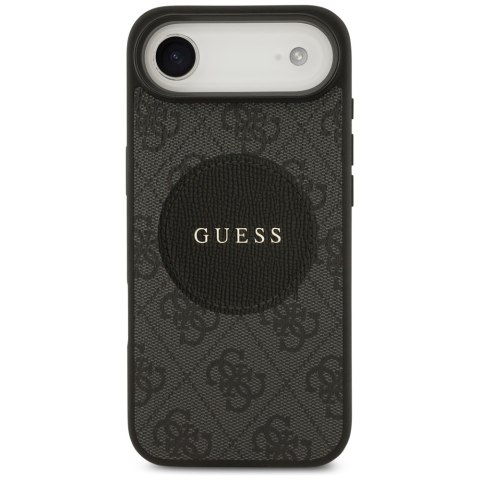 Etui Guess 4G Circle Classic Logo MagSafe do iPhone Air czarny