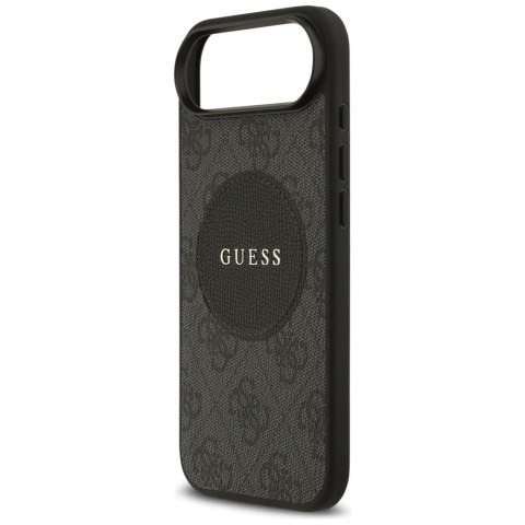 Etui Guess 4G Circle Classic Logo MagSafe do iPhone Air czarny