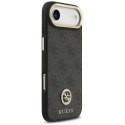 Etui Guess 4G Strass Logo MagSafe do iPhone Air czarny