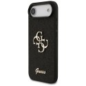 Etui Guess Fixed Glitter Big 4G do iPhone Air czarny