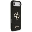 Etui Guess Fixed Glitter Big 4G do iPhone Air czarny