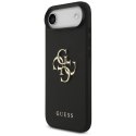 Etui Guess Grained Big 4G & Classic Logo do iPhone Air czarny