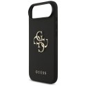 Etui Guess Grained Big 4G & Classic Logo do iPhone Air czarny
