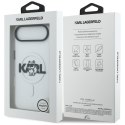 Etui Karl Lagerfeld IML Choupette Sketch Logo MagSafe do iPhone Air przezroczysty
