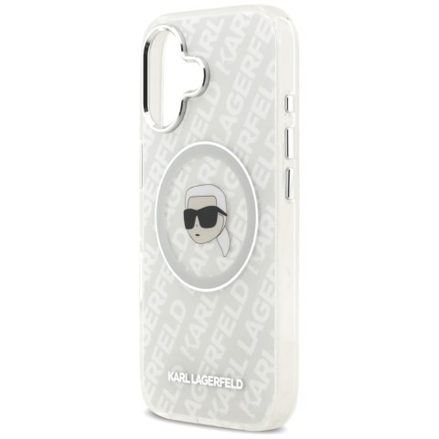 Etui Karl Lagerfeld IML Karl Head Logo MagSafe do iPhone 17 szary