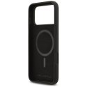 Etui Karl Lagerfeld Silicone Heart Sign Logo MagSafe do iPhone 17 Pro Max czarny