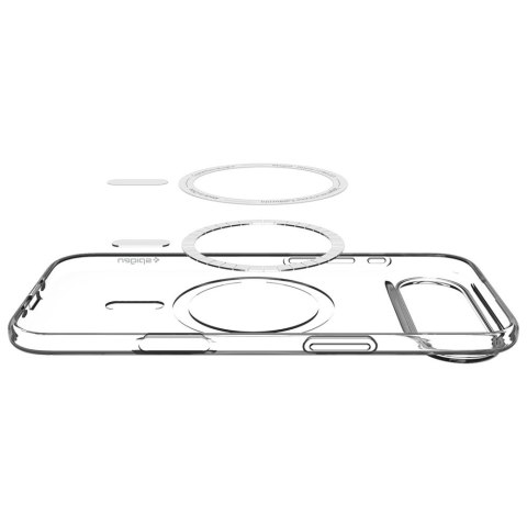 Etui Spigen Liquid Crystal MAG MagSafe do iPhone Air biały