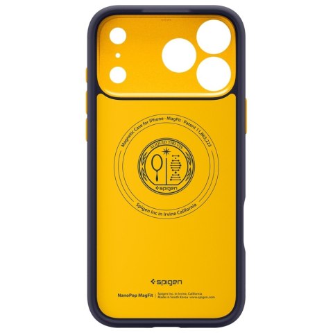 Etui Spigen Nano Pop Mag MagSafe do iPhone 17 Pro granatowy