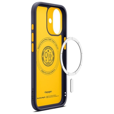 Etui Spigen Nano Pop Mag MagSafe do iPhone 17 granatowy
