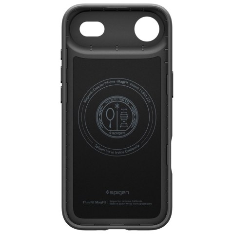Etui Spigen Thin Fit MAG MagSafe do iPhone Air czarny