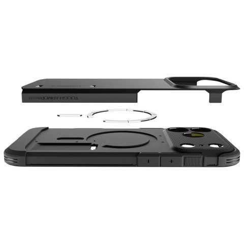 Etui Spigen Tough Armor "T" MAG MagSafe do iPhone 17 Pro czarny