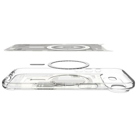 Etui Spigen Ultra Hybrid Mag MagSafe do iPhone Air zero one titanium