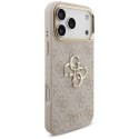 Etui Guess 4G Big 4G Classic Logo Big Strap Metal Buttons do iPhone 17 Pro Max różowy