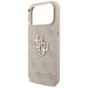 Etui Guess 4G Big 4G Classic Logo Big Strap Metal Buttons do iPhone 17 Pro Max różowy
