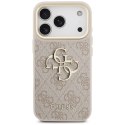 Etui Guess 4G Big 4G Classic Logo Big Strap Metal Buttons do iPhone 17 Pro różowy