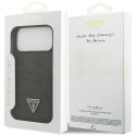 Etui Guess 4G Double Card Triangle do iPhone 17 Pro Max czarny