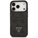 Etui Guess 4G Double Card Triangle do iPhone 17 Pro czarny
