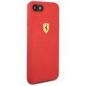 Ferrari Hardcase FESSIHCI8RE iPhone 7/8SE2020 czerwony/red Silicone