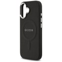 Etui Guess Classic Logo MagSafe do iPhone 17 czarny