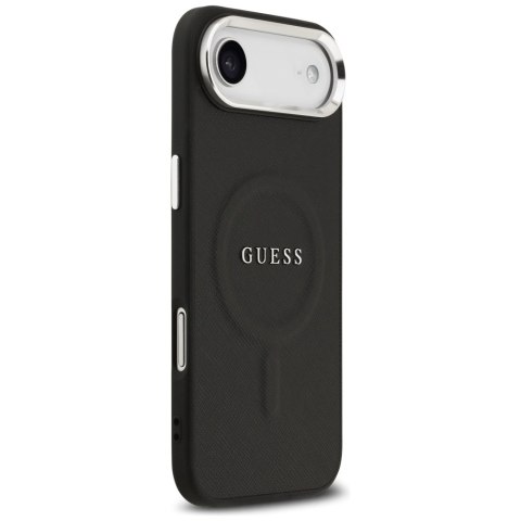 Etui Guess Classic Logo MagSafe do iPhone Air czarny