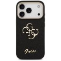 Etui Guess Fixed Glitter Big 4G Metal Frame do iPhone 17 Pro czarny
