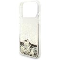 Etui Guess Liq. Glitter 4 Charms do iPhone 17 Pro Max złoty