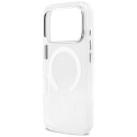 Etui Guess Metal Outline MagSafe do iPhone 17 Pro srebrny