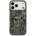 Etui Guess Python Pattern MagSafe do iPhone 17 Pro Max czarny