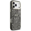 Etui Guess Python Pattern MagSafe do iPhone 17 Pro Max czarny