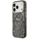 Etui Guess Python Pattern MagSafe do iPhone 17 Pro czarny