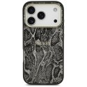 Etui Guess Python Pattern MagSafe do iPhone 17 Pro czarny