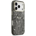 Etui Guess Python Pattern MagSafe do iPhone 17 Pro czarny