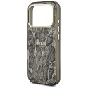 Etui Guess Python Pattern MagSafe do iPhone 17 Pro czarny