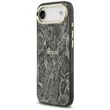 Etui Guess Python Pattern MagSafe do iPhone Air czarny